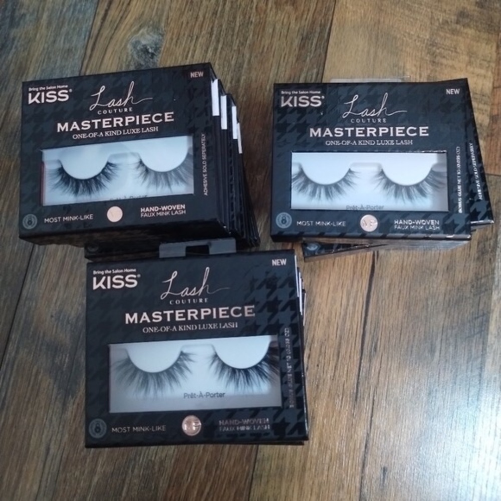 17 Sets Kiss Lash Couture Masterpiece Lux Lash Pret A Porter